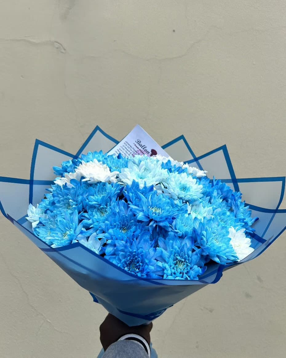 Sapphire Bloom Bouquet